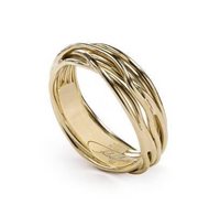 Ringe Rubinia Dame Classic Collection Filo Della Vita in Gelbgold AN7G - AN7G